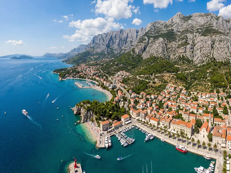 Makarska Riviera coast