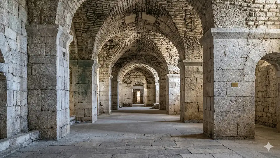 Palace interior — peristyle
